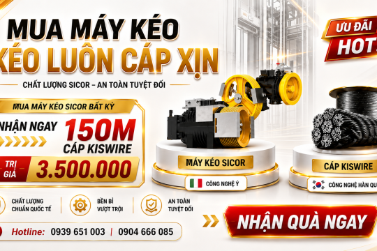 Chương Trình Mua Máy Kéo Sicor – Kéo Luôn Cáp Xịn