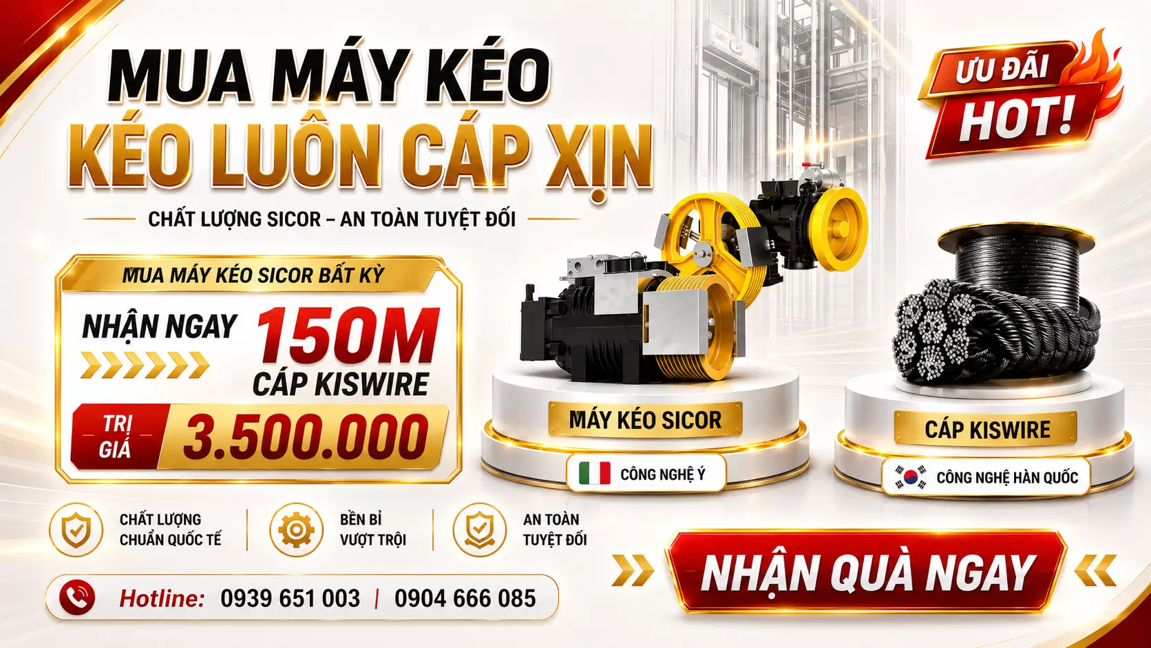 Linh kiện thang máy Thuận Anh