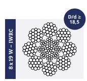 Cáp Drako Đức 6.5mm (lõi thép)