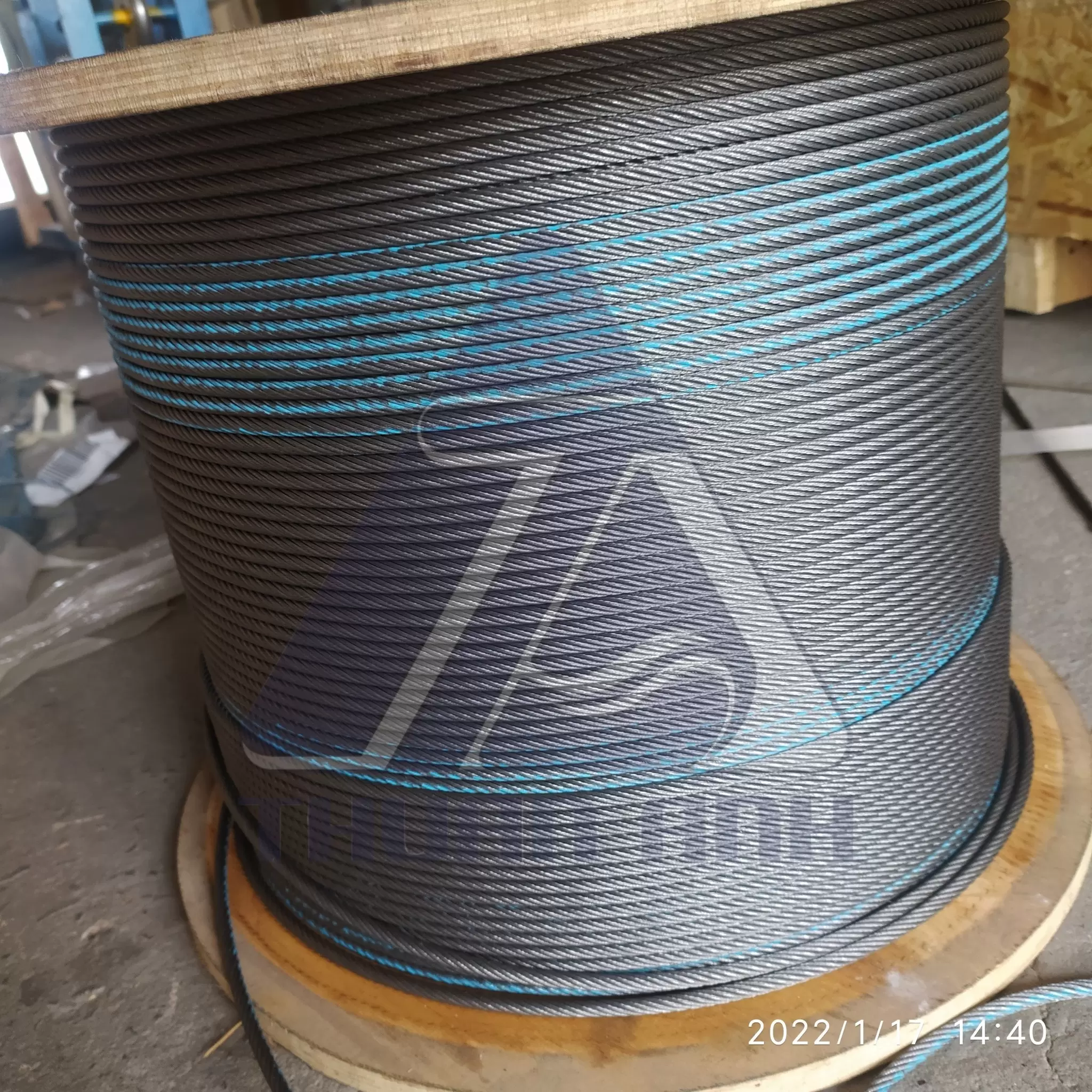 Cáp thép Drako Trung Quốc 12mm lõi bố (FC)