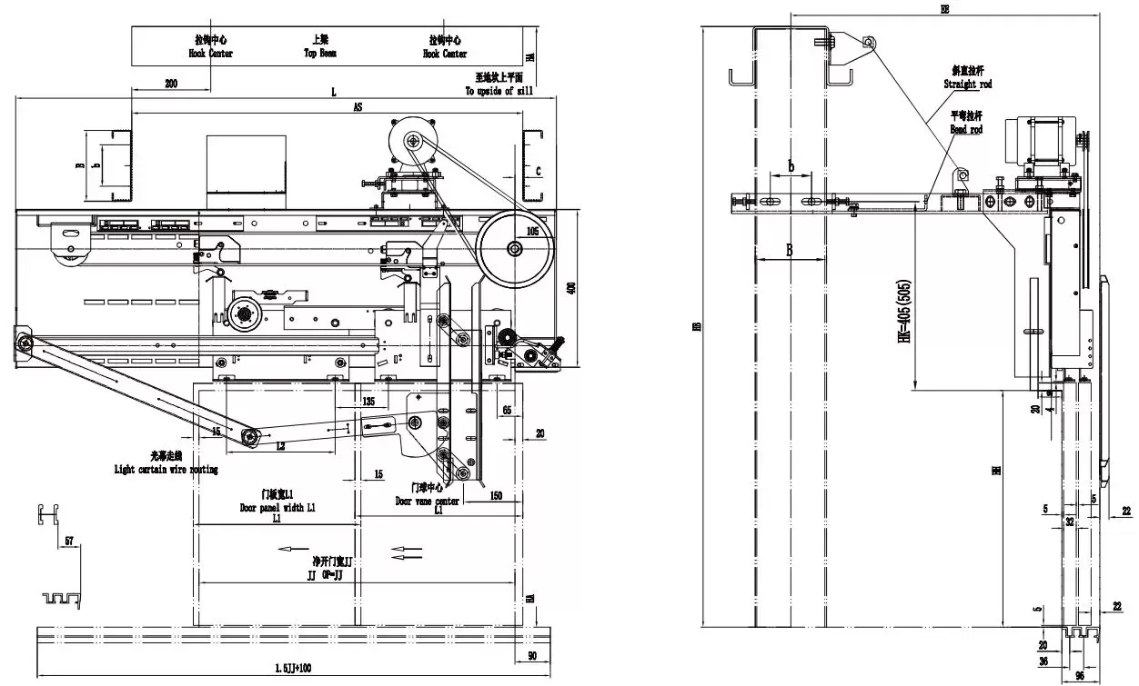 bản vẽ kĩ thuật cửa Car SO