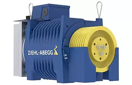 Máy kéo Ziehl Abegg SM200.40E 1000KG, 1.5M/S