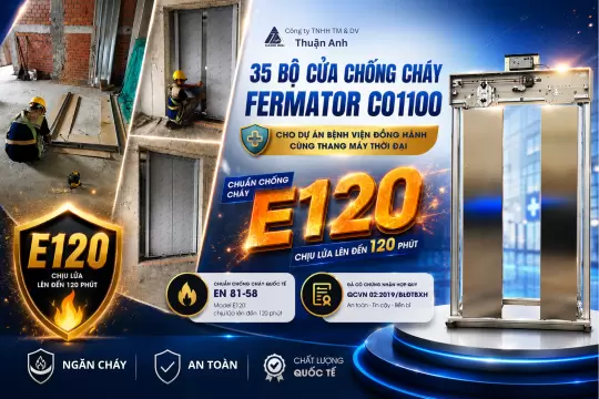 35 Bộ Cửa Thang Máy Chống Cháy Fermator: Giải Pháp An Toàn Cho Công Trình Của Thang Máy Thời Đại