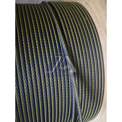 Cáp thép Drako 8x19(S) lõi bố (FC), 8mm, 1370/1770 N/mm2 