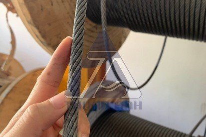 Wire rope 8x19(S)+FC, 12mm, 1770N/mm