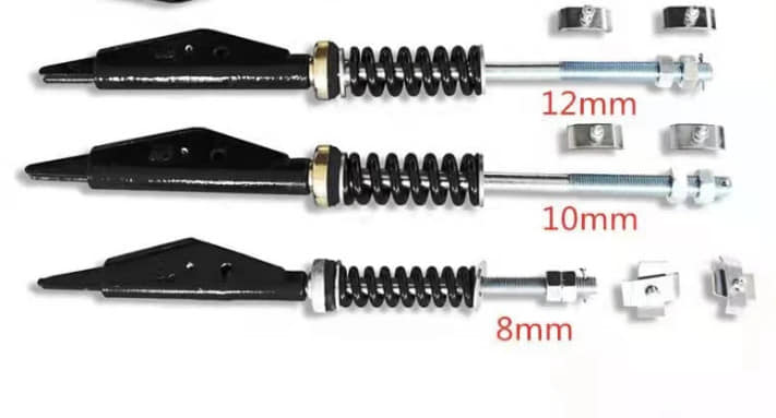 Rope fastening D8