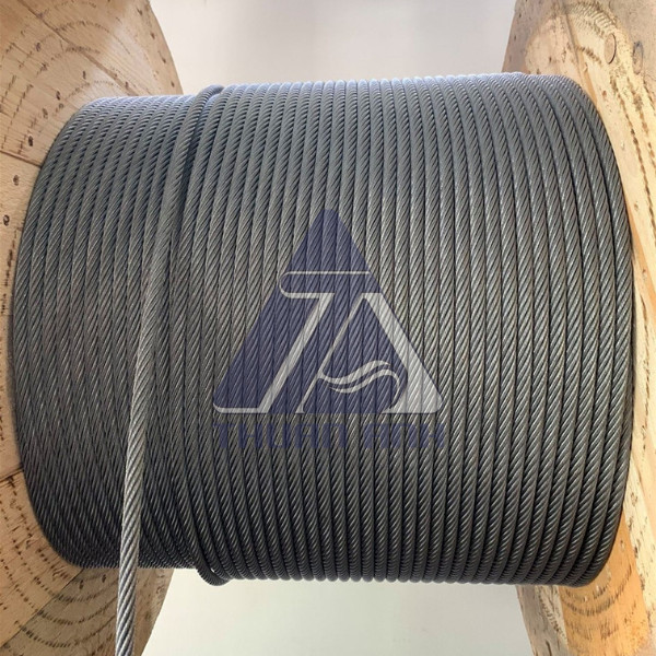 Benelifts Korean wire rope 8x19(S)+FC, 8mm, 1770N/mm