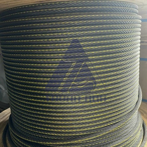 Steel cable Drako 8x19(S) fiber core (FC), 12mm, 1370/1770 N/mm2